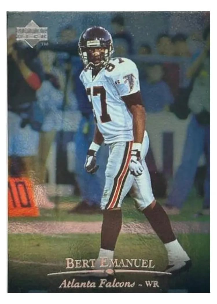 1996 Upper Deck Silver Bert Emanuel #92 card