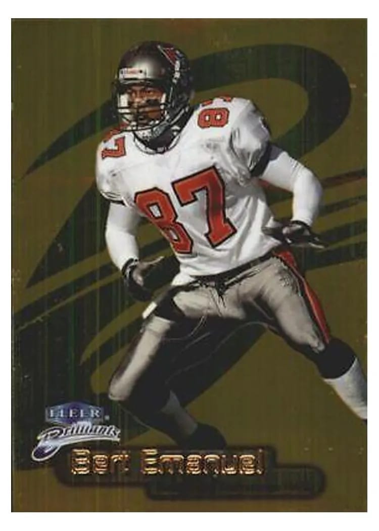 1998 Fleer Brilliants Bert Emanuel #46G card