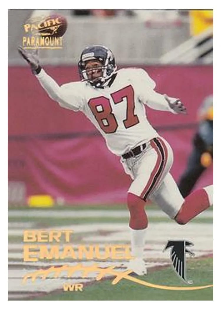 1998 Pacific Paramount Bert Emanuel #11 card