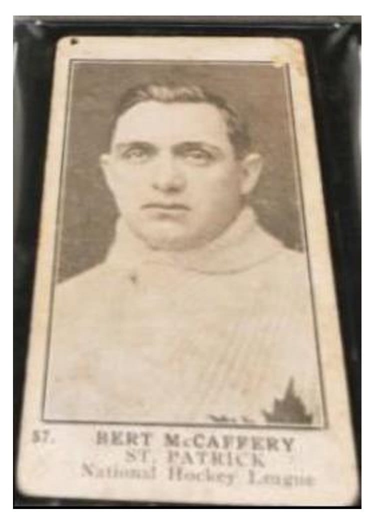 1924 V145-2 Bert McCaffery #57 card