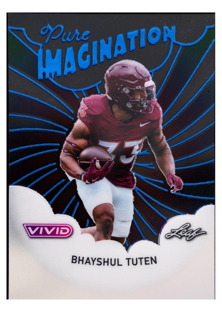 2025 Leaf Vivid Pure Imagination Bhayshul Tuten #PB-3 card