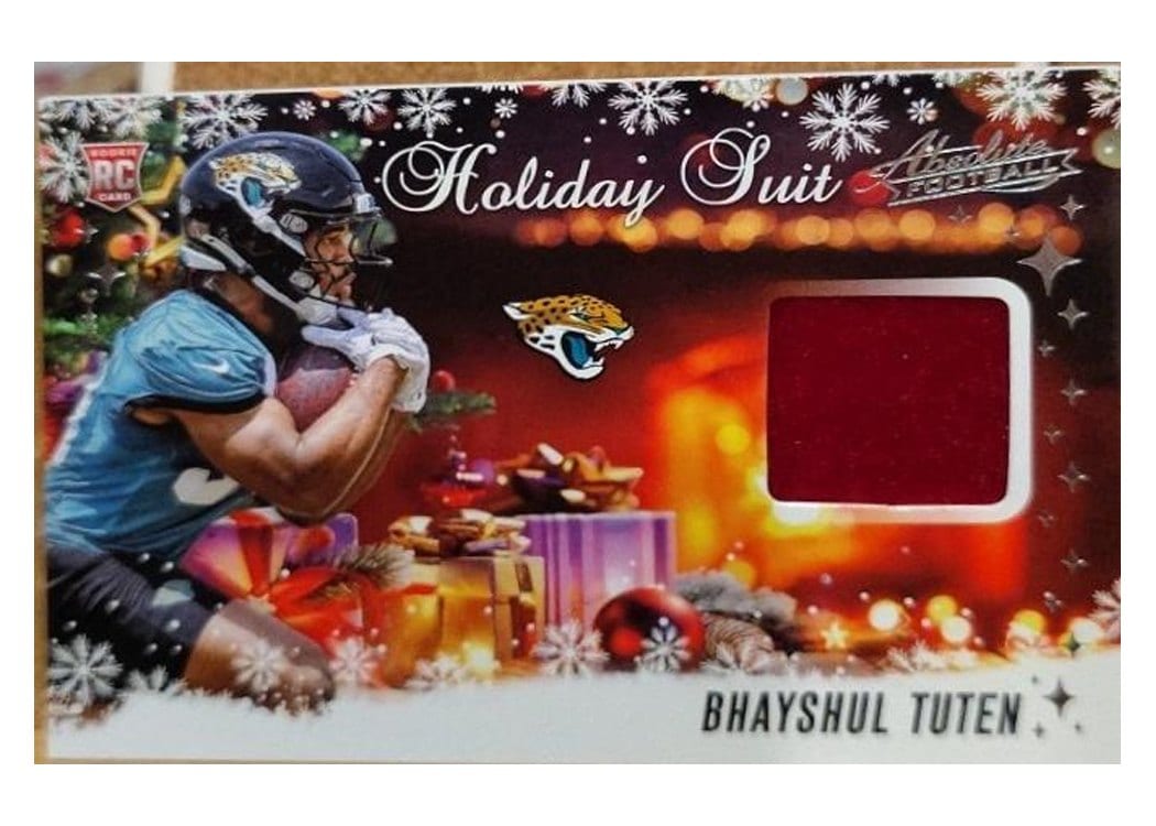 2025 Panini Absolute Holiday Suit Bhayshul Tuten #HS-BTN card