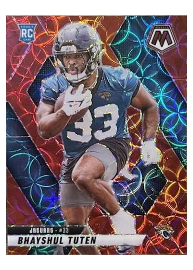 2025 Panini Mosaic Base Set Bhayshul Tuten #385 card