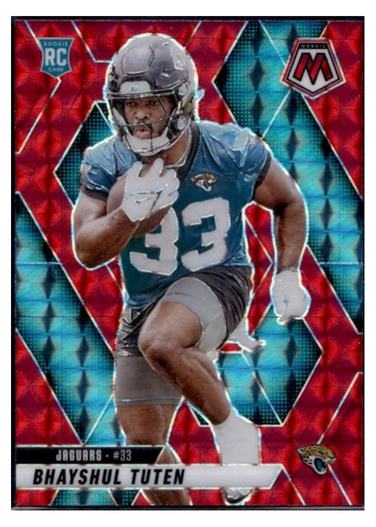 2025 Panini Mosaic Base Set Bhayshul Tuten #385 card