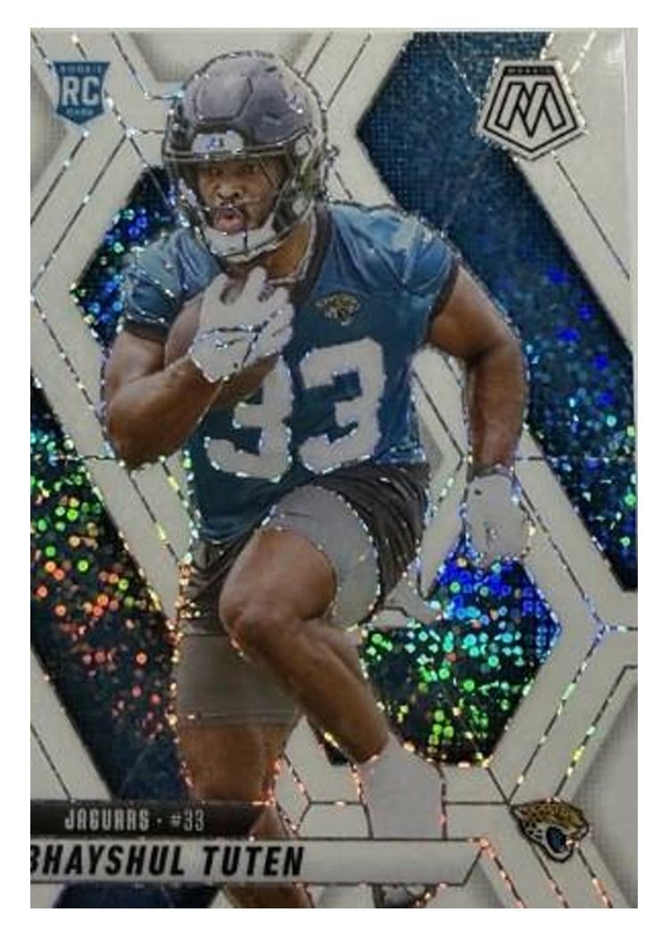 2025 Panini Mosaic Base Set Bhayshul Tuten #385 card