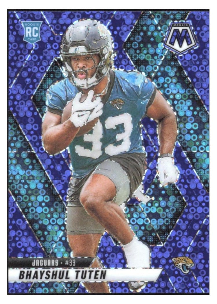 2025 Panini Mosaic Base Set Bhayshul Tuten #385 card