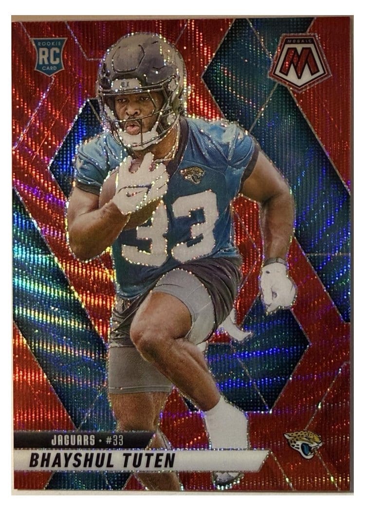 2025 Panini Mosaic Base Set Bhayshul Tuten #385 card