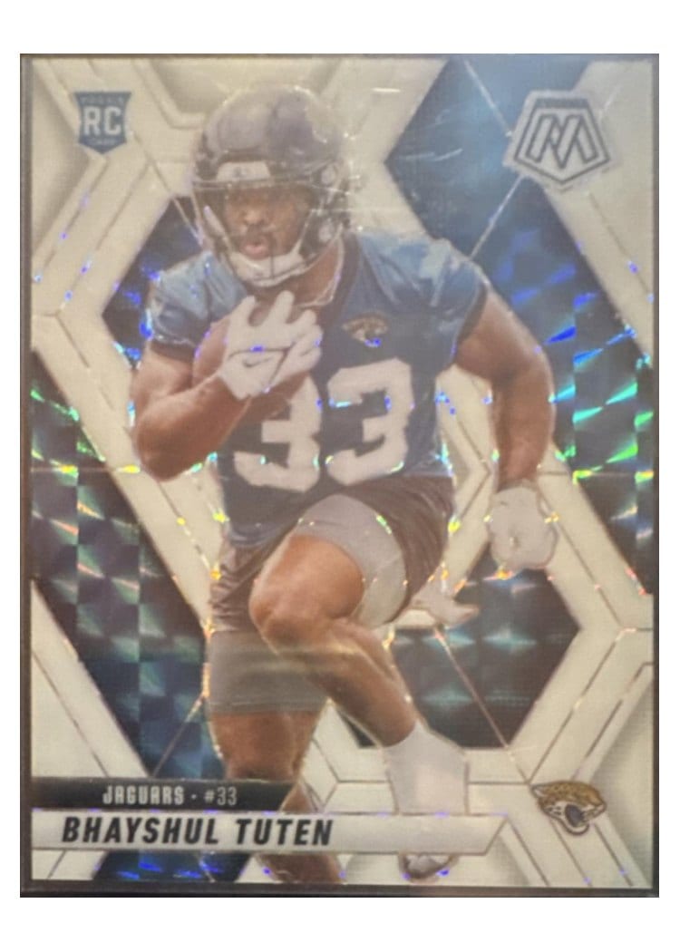 2025 Panini Mosaic Base Set Bhayshul Tuten #385 card