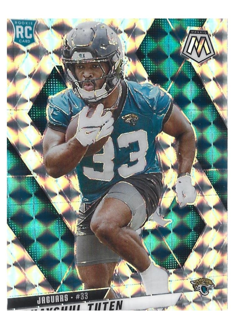 2025 Panini Mosaic Base Set Bhayshul Tuten #385 card