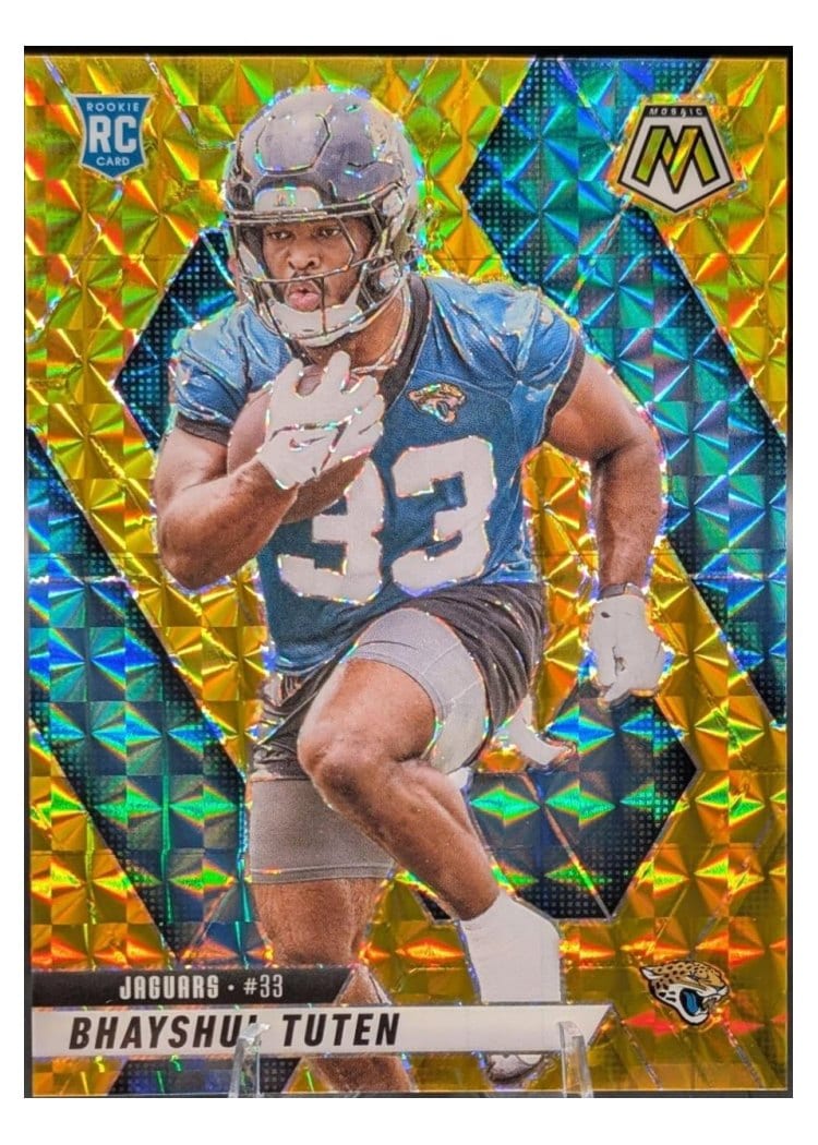 2025 Panini Mosaic Base Set Bhayshul Tuten #385 card