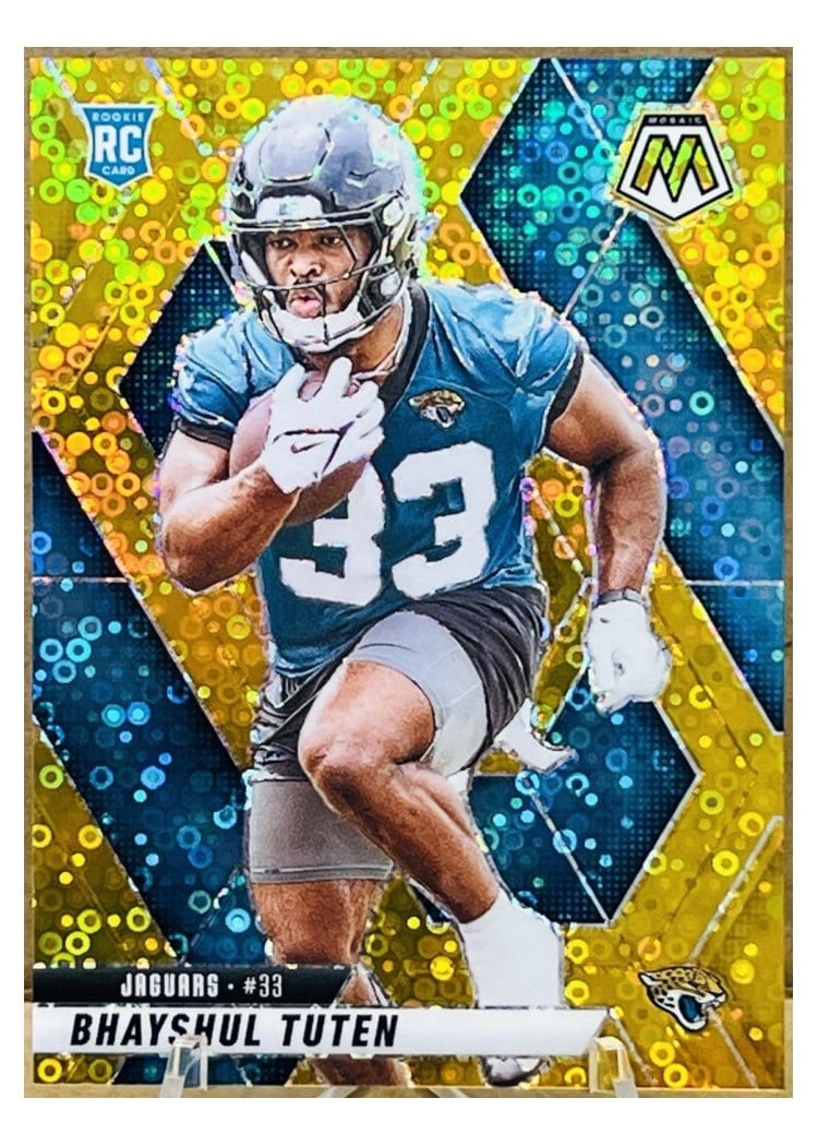 2025 Panini Mosaic Base Set Bhayshul Tuten #385 card