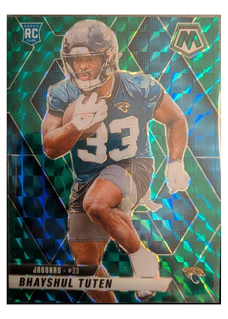 2025 Panini Mosaic Base Set Bhayshul Tuten #385 card