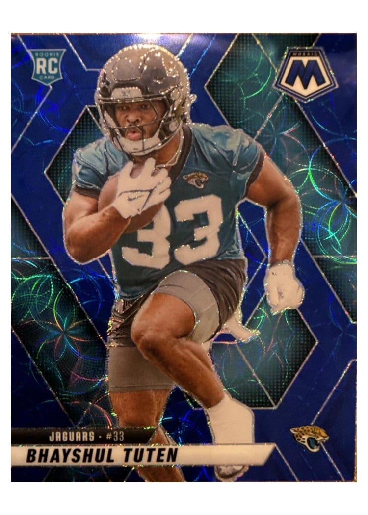 2025 Panini Mosaic Base Set Bhayshul Tuten #385 card