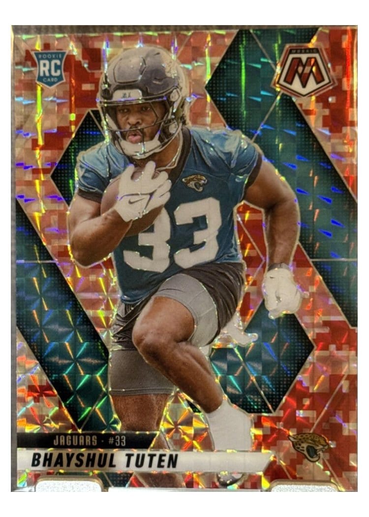 2025 Panini Mosaic Base Set Bhayshul Tuten #385 card