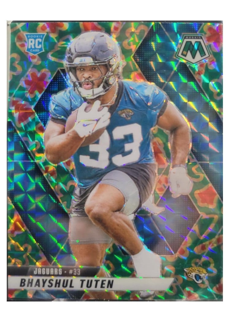 2025 Panini Mosaic Base Set Bhayshul Tuten #385 card