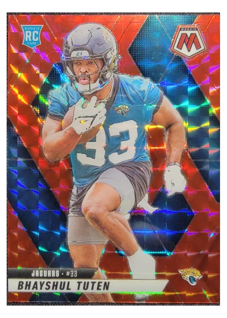 2025 Panini Mosaic Base Set Bhayshul Tuten #385 card