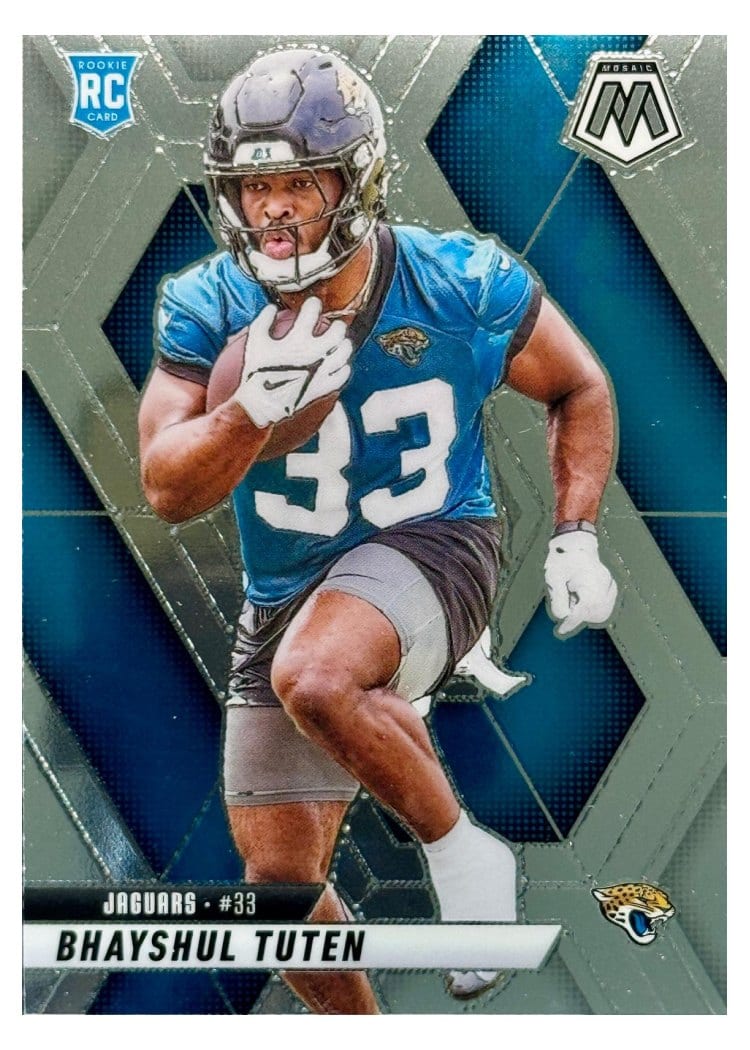 2025 Panini Mosaic Base Set Bhayshul Tuten #385 card