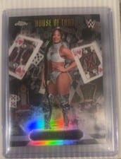 2026 Topps Chrome WWE House of Cards Bianca Belair #HOC-13 card