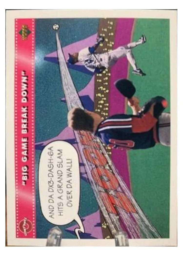 1992 Upper Deck Comic Ball Big Game Break Down #131 card