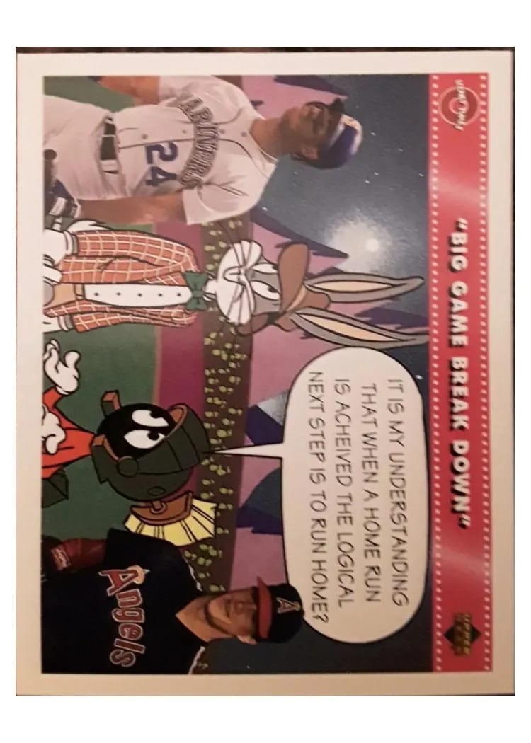 1992 Upper Deck Comic Ball Big Game Break Down #134 card