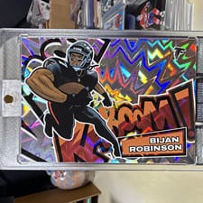 2023 Panini Absolute Kaboom - Vertical Bijan Robinson #K10 card
