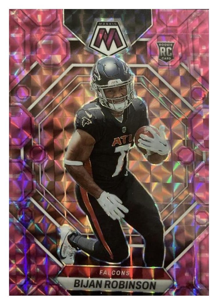 2023 Panini Mosaic Bijan Robinson #284 card