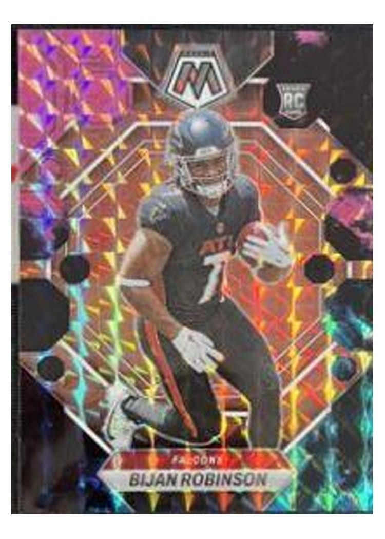 2023 Panini Mosaic Bijan Robinson #284 card