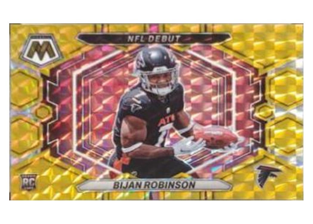 2023 Panini Mosaic Bijan Robinson #284 card