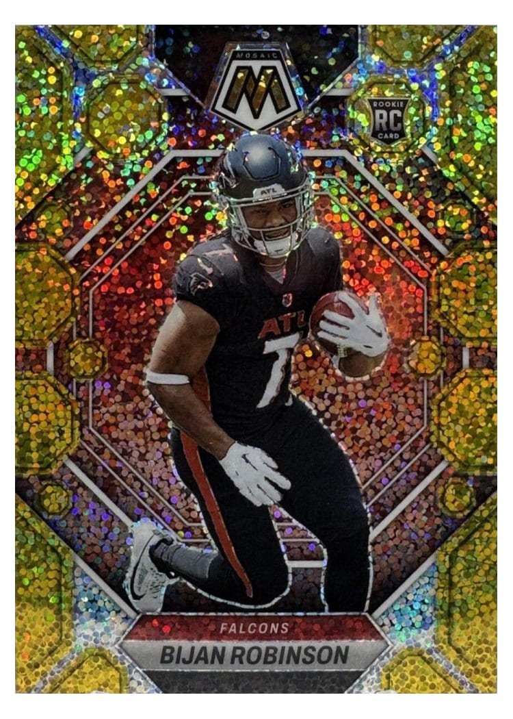 2023 Panini Mosaic Bijan Robinson #284 card