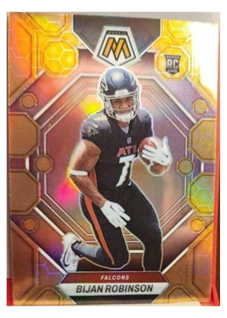 2023 Panini Mosaic Bijan Robinson Honeycomb #284 card