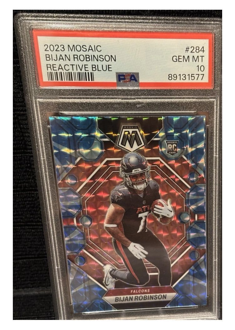 2023 Panini Mosaic Bijan Robinson #284 card