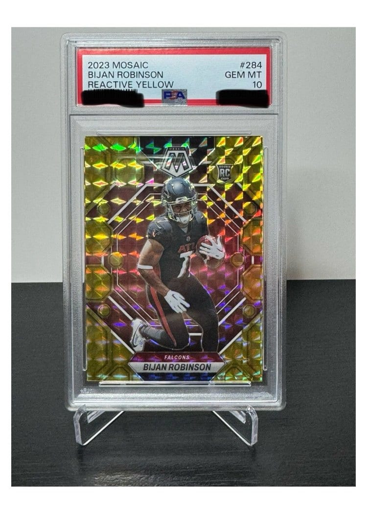 2023 Panini Mosaic Bijan Robinson #284 card