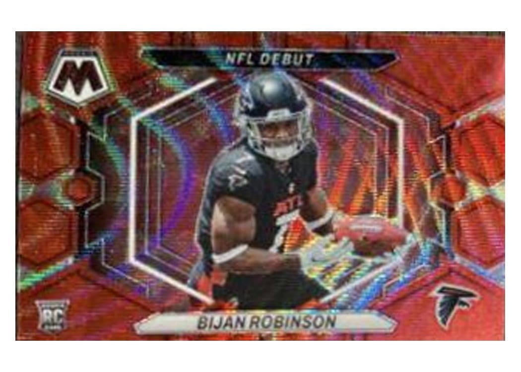 2023 Panini Mosaic Bijan Robinson #284 card