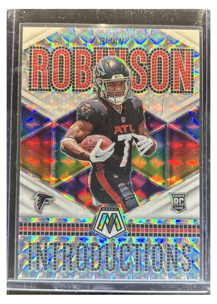 2023 Panini Mosaic Bijan Robinson #284 card