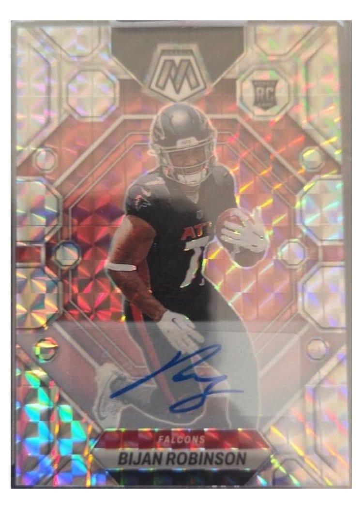 2023 Panini Mosaic Bijan Robinson #284 card
