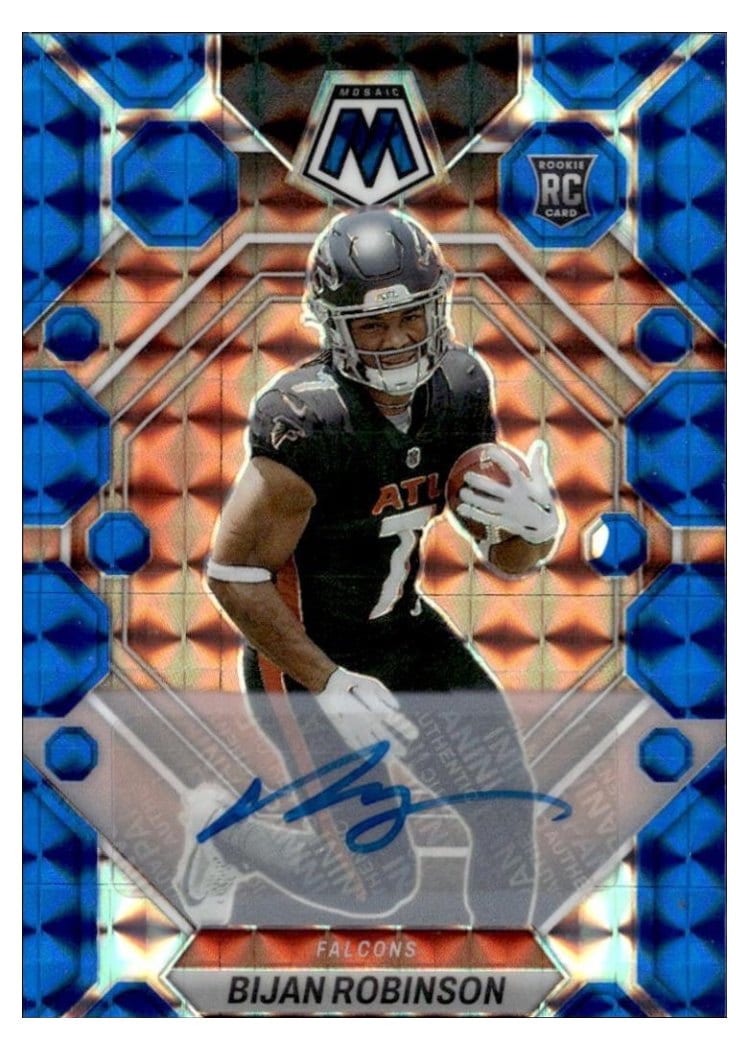 2023 Panini Mosaic Bijan Robinson #284 card