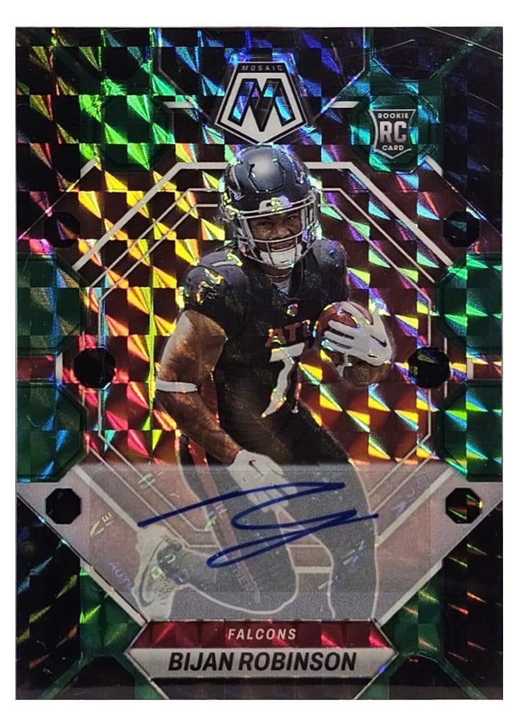 2023 Panini Mosaic Bijan Robinson #284 card
