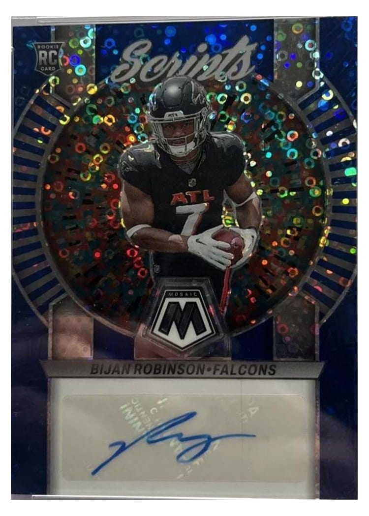 2023 Panini Mosaic Bijan Robinson #284 card