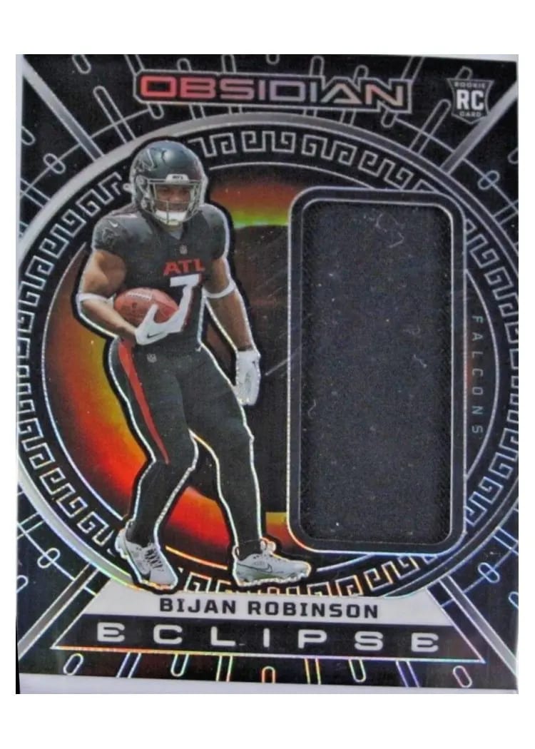 2023 Panini Obsidian Eclipse Bijan Robinson #ECL-BRO card