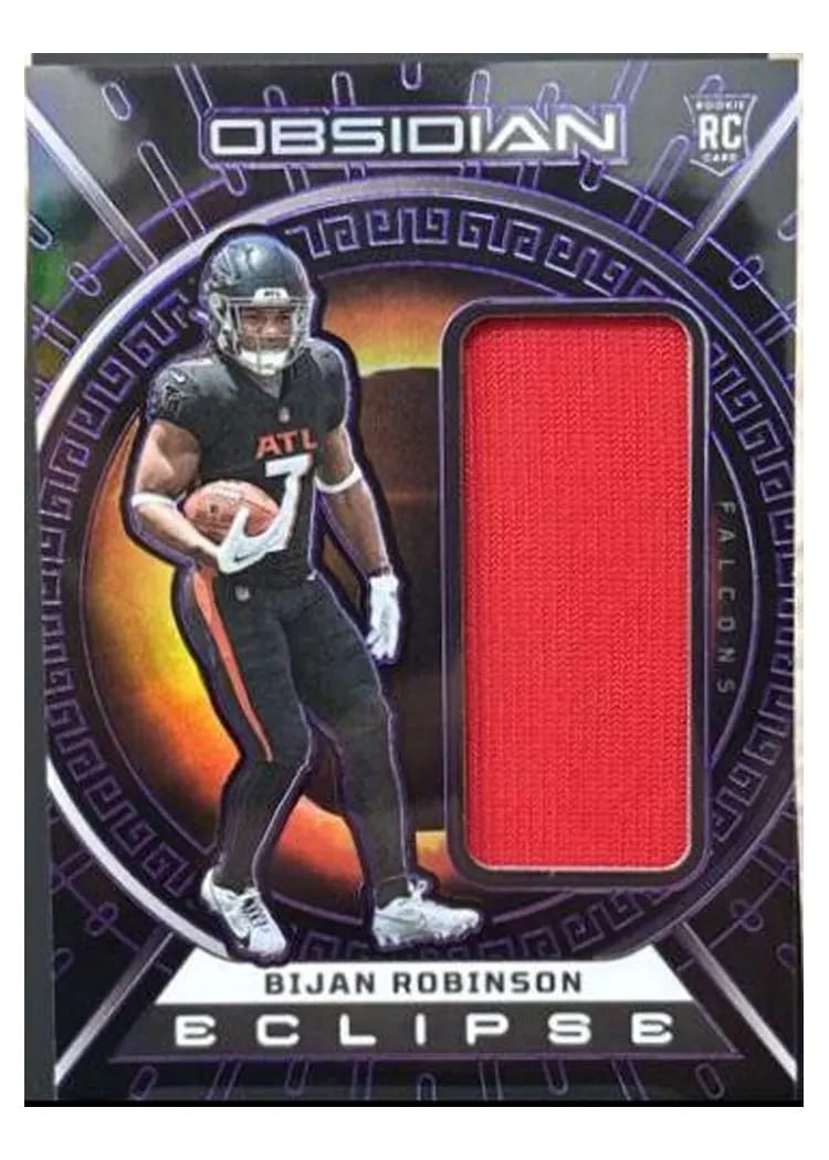 2023 Panini Obsidian Eclipse Bijan Robinson #ECL-BRO card