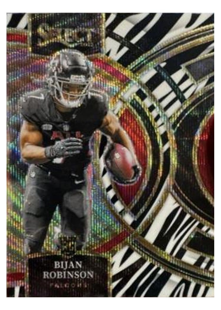 2023 Panini Select Bijan Robinson #180 card