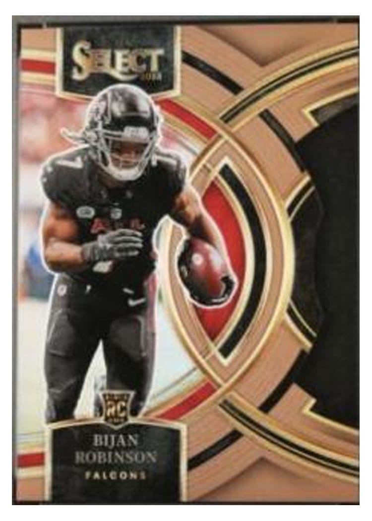 2023 Panini Select Bijan Robinson #180 card