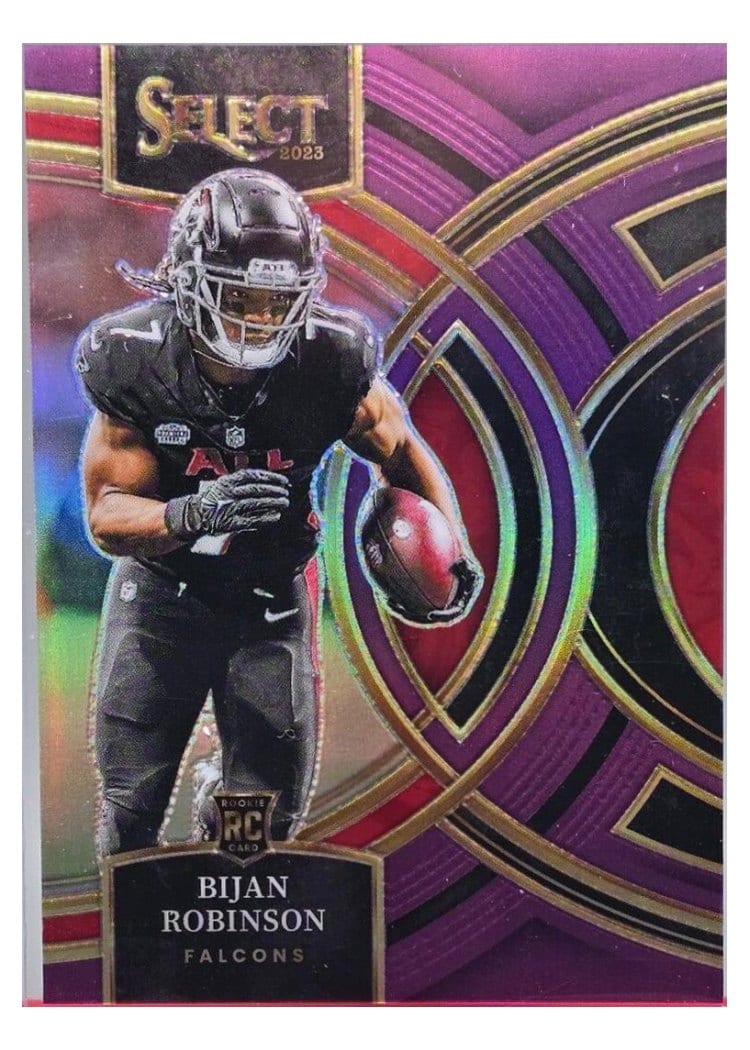 2023 Panini Select Bijan Robinson #180 card