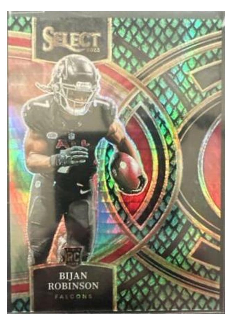 2023 Panini Select Bijan Robinson #180 card