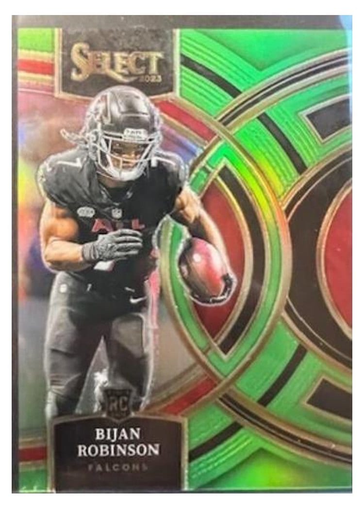 2023 Panini Select Bijan Robinson #180 card