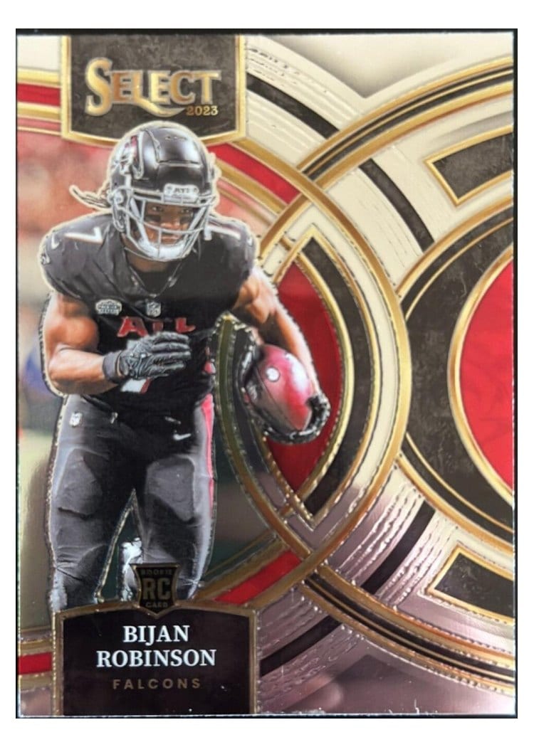 2023 Panini Select Bijan Robinson #180 card