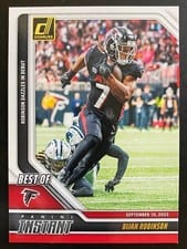 2024 Donruss Best of Panini Instant Bijan Robinson #19 card