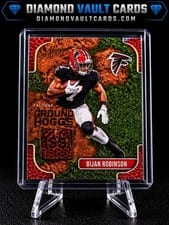 2024 Panini Absolute Ground Hoggs Materials Bijan Robinson #GHM-BRN card