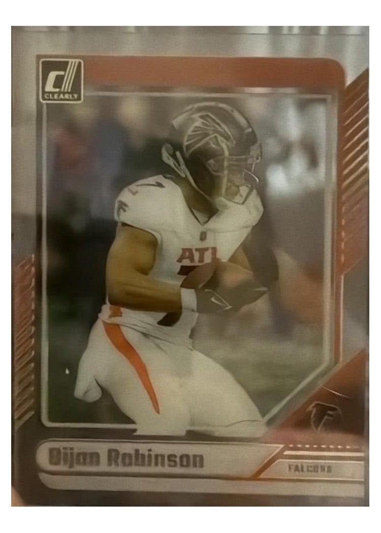 2024 Panini Contenders Optic X's and O's Bijan Robinson #4 card