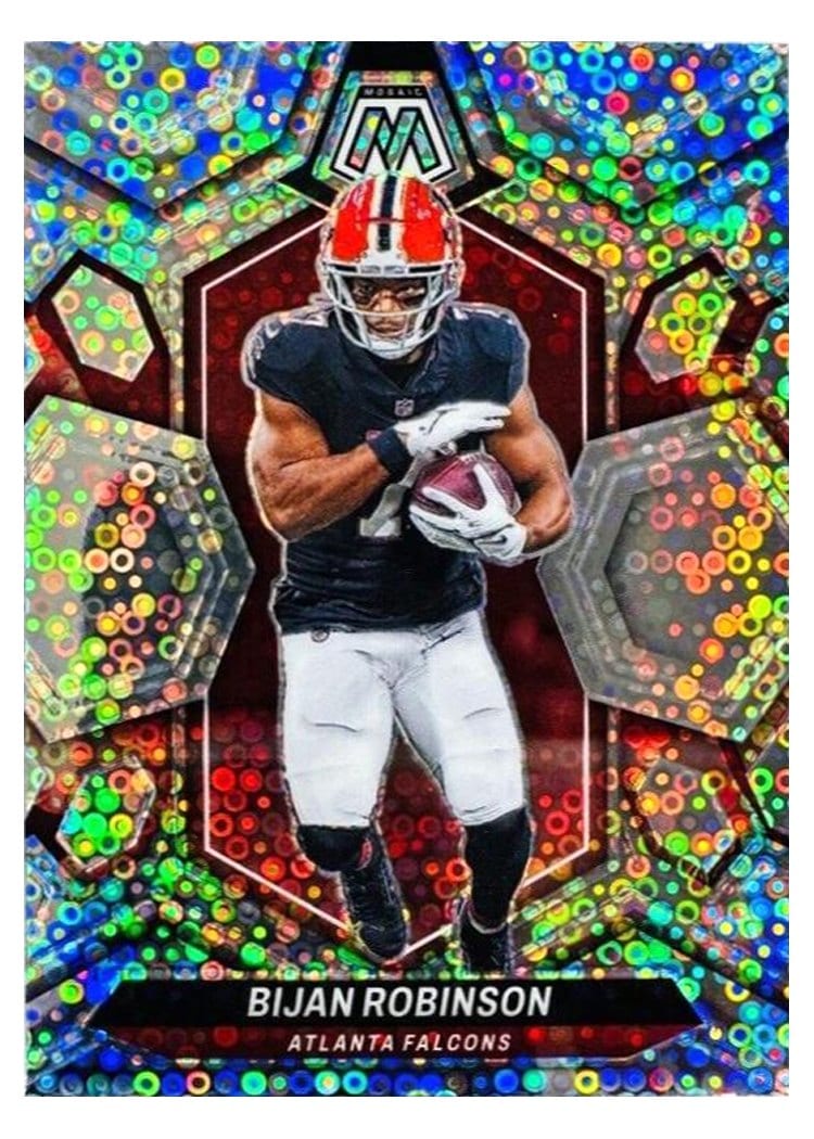 2024 Panini Mosaic Base Set Bijan Robinson #9 card